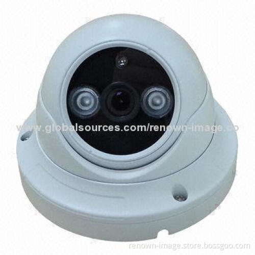 IR Dome Camera with 1.3MP CMOS, 1080P HD, Waterproof POE, Maximum IR Distance 50m